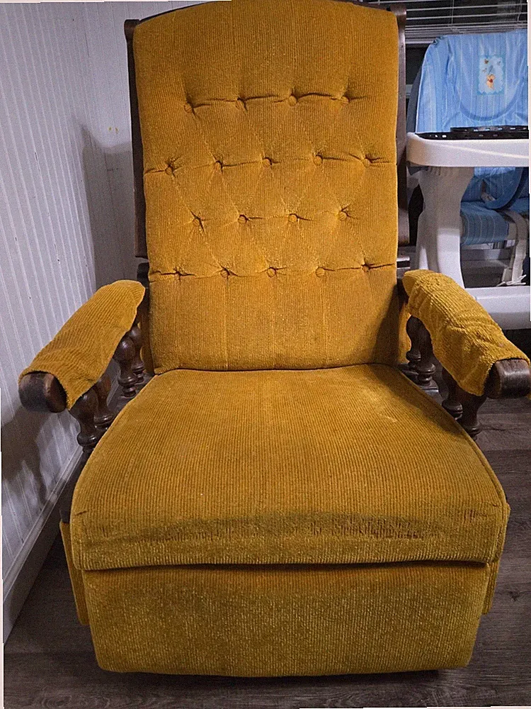 1961 lazy boy swivel recliner chair