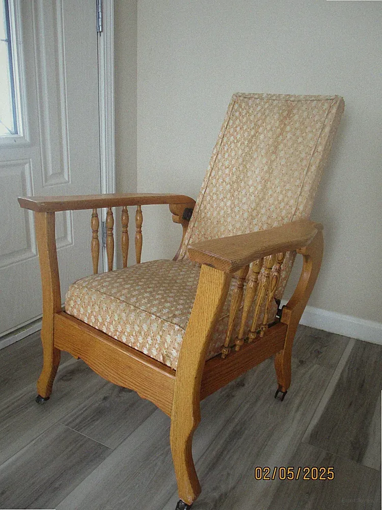 antique morris chair recliner